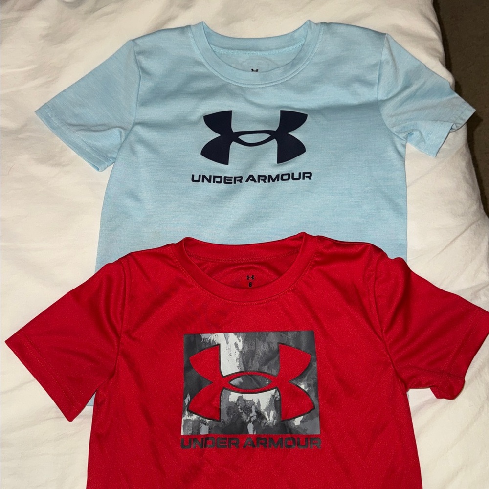 2-Under Armour Kids Tees